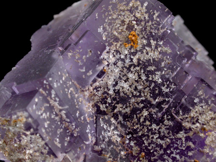 Fluorite from La Cabaa, Punta Arrobado, north of Berbes, Ribadesella, Asturias, Spain