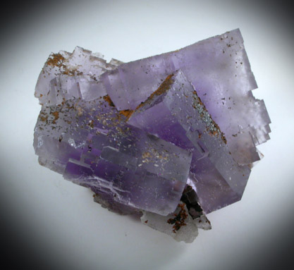 Fluorite with Quartz coating from La Cabaa, Punta Arrobado, north of Berbes, Ribadesella, Asturias, Spain