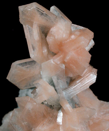 Stilbite on Quartz from Jalgaon, Maharashtra, India