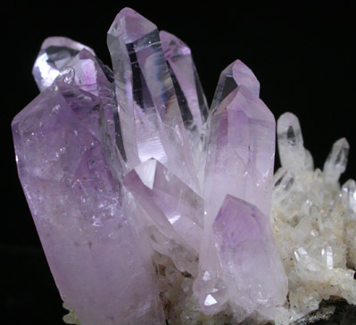 Quartz var. Amethyst from Piedra Parada, near Las Vigas, Tatatila, Veracruz, Mexico