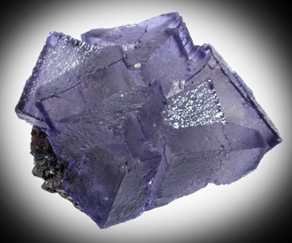 Fluorite on Sphalerite from Elmwood Mine, Carthage, Smith County, Tennessee