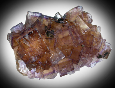 Fluorite from Annabel Lee Mine, Harris Creek District, Hardin County, Illinois