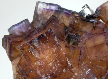 Fluorite from Annabel Lee Mine, Harris Creek District, Hardin County, Illinois