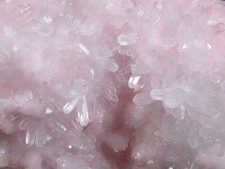 Quartz on Rhodochrosite from Cavnic Mine (Kapnikbanya), Maramures, Romania