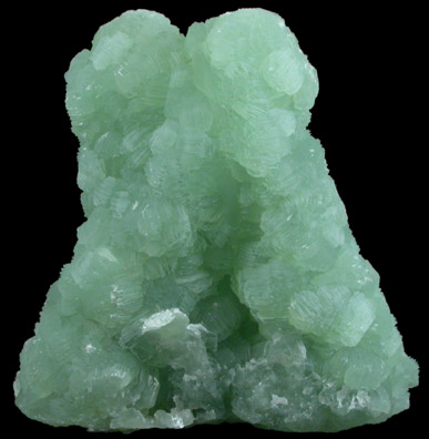 Prehnite pseudomorphs after Anhydrite from Lane's Quarry, Westfield, Hampden County, Massachusetts