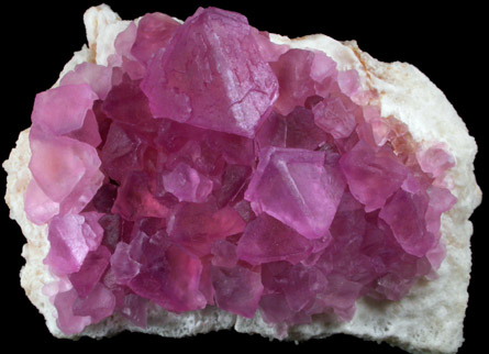 Fluorite on Quartz from Mina Navidad, 19 km northwest of Abasolo, Durango, Mexico