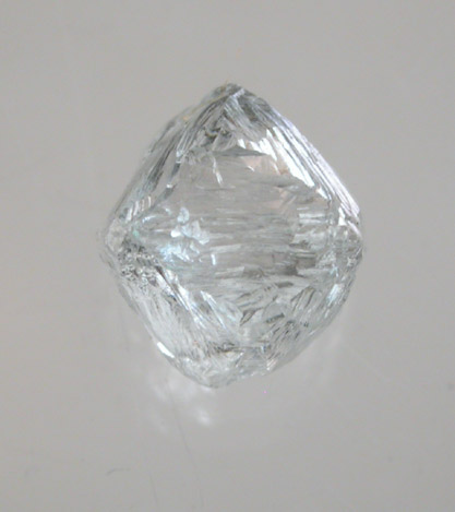 Diamond (1 carat gem-grade octahedral crystal) from Premier Mine, Gauteng Province, South Africa