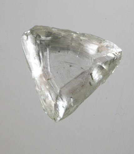 Diamond (1.23 carat macle, twinned crystal) from Premier Mine, Gauteng Province, South Africa