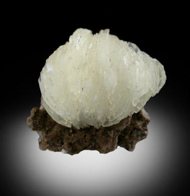 Barite from Pugh Quarry (France Stone Co. Custar Quarry), 6 km NNW of Custar, Wood County, Ohio