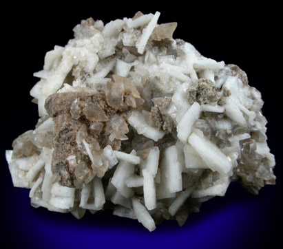 Barite from Pugh Quarry (France Stone Co. Custar Quarry), 6 km NNW of Custar, Wood County, Ohio