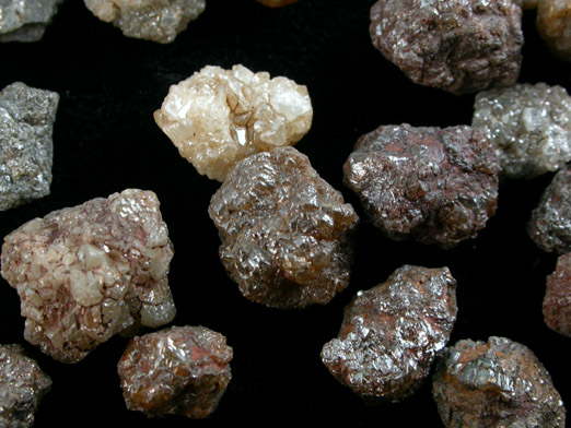 Diamonds (27 irregular diamonds - 54.73 total carat weight) from Democratic Republic of the Congo