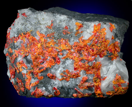 Realgar and Pararealgar from Getchell Mine, Humboldt County, Nevada