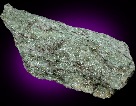 Muscovite var. Fuchsite from Wolf Neck, Cumberland County, Maine