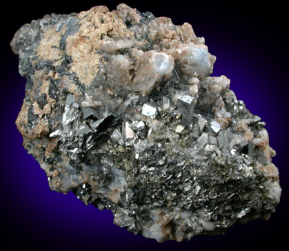 Jamesonite and Arsenopyrite from Zacatecas, Mexico