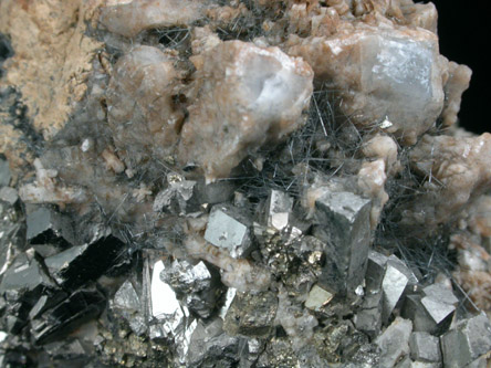 Jamesonite and Arsenopyrite from Zacatecas, Mexico