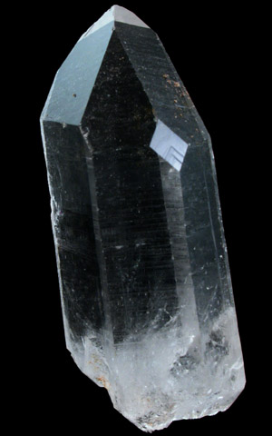 Quartz with large S-face from Ouachita Mountains, Montgomery County, Arkansas