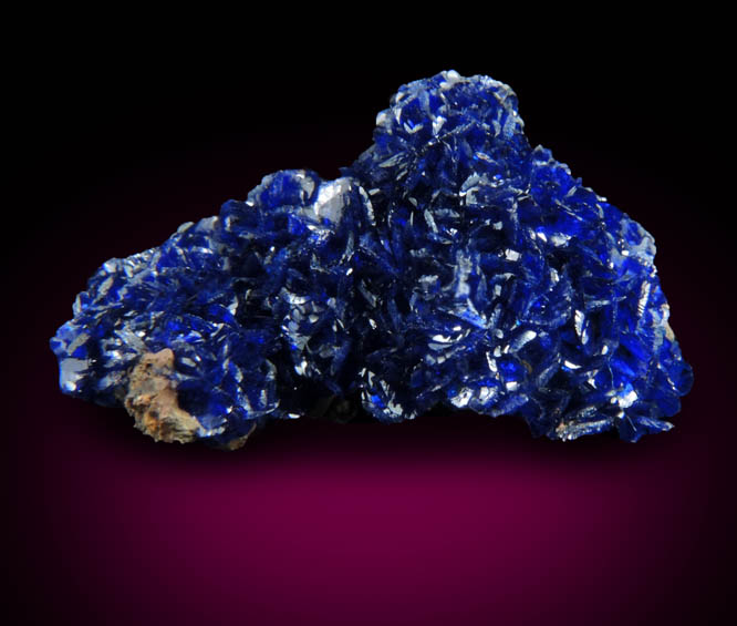 Azurite from 4750' Level, Morenci Mine, Clifton District, Greenlee County, Arizona