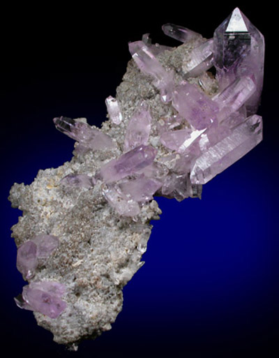 Quartz var. Amethyst from Piedra Parada, near Las Vigas, Tatatila, Veracruz, Mexico