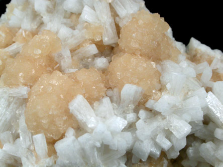 Celestine and Calcite from Pugh Quarry (France Stone Co. Custar Quarry), 6 km NNW of Custar, Wood County, Ohio