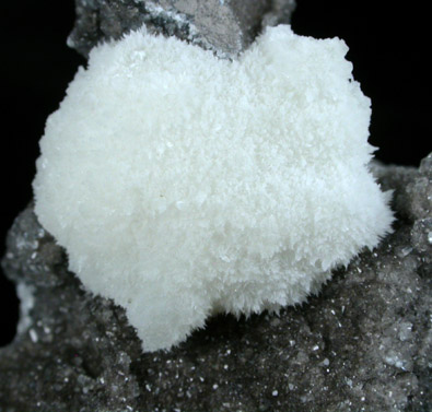 Strontianite on Calcite from Faylor-Middle Creek Quarry, 3 km WSW of Winfield, Union County, Pennsylvania