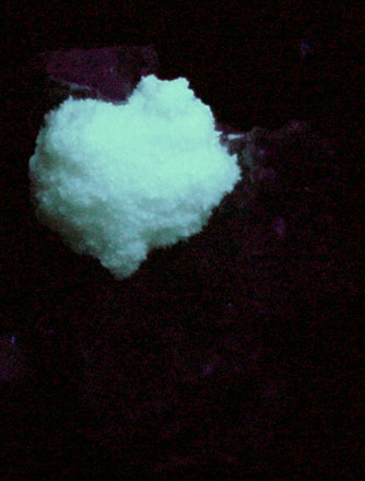 Strontianite on Calcite from Faylor-Middle Creek Quarry, 3 km WSW of Winfield, Union County, Pennsylvania
