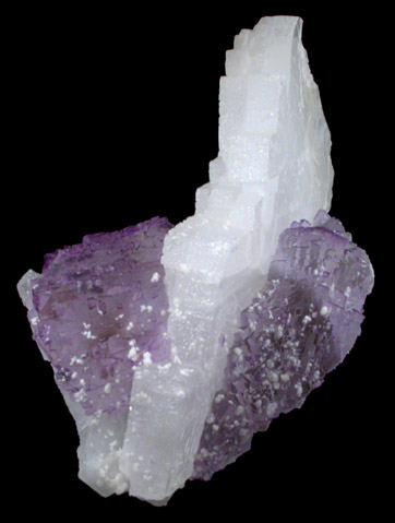 Celestine and Fluorite from El Tule Mine, Melchor Muzquiz, Coahuila, Mexico