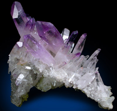 Quartz var. Amethyst from Piedra Parada, near Las Vigas, Tatatila, Veracruz, Mexico