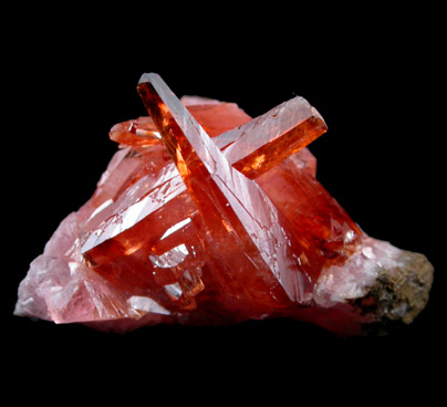 Rhodochrosite from Hotazel Mine, Kalahari Manganese Field, Northern Cape Province, South Africa