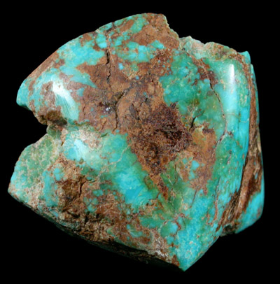 Turquoise from Crescent Peak Mine, Clark County, Nevada