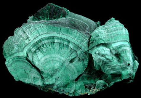 Malachite from Lavender Pit, Bisbee, Cochise County, Arizona