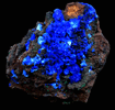 Azurite from Copper Queen Mine, Bisbee, Warren District, Cochise County, Arizona