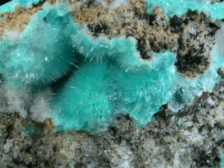 Aurichalcite with Hemimorphite from 79 Mine, Banner District, near Hayden, Gila County, Arizona