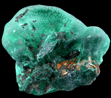 Malachite from Copper Queen Mine, Bisbee, Warren District, Cochise County, Arizona