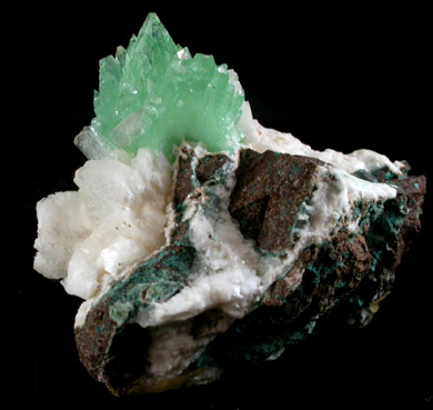 Apophyllite with Stilbite from Pashan Hill Quarry, Poona District, Maharashtra, India