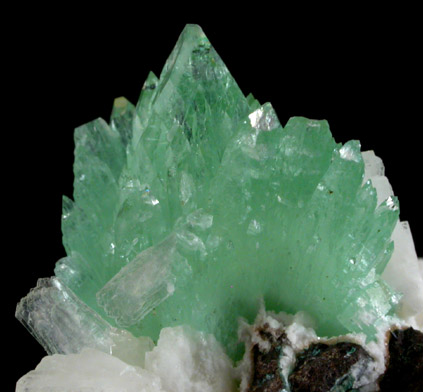 Apophyllite with Stilbite from Pashan Hill Quarry, Poona District, Maharashtra, India