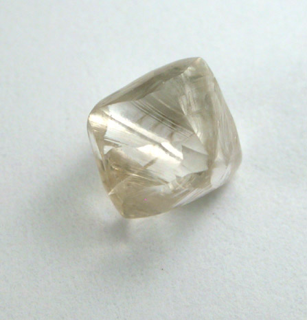 Diamond (1.34 carat octahedral crystal) from Orapa Mine, south of the Makgadikgadi Pans, Botswana