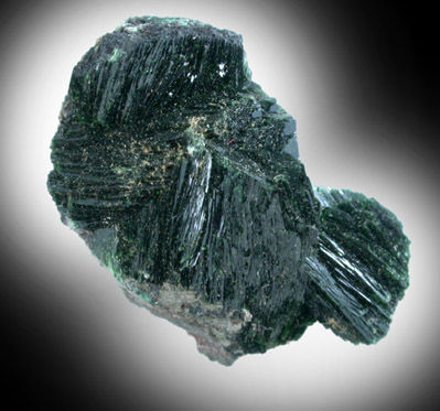 Libethenite from Mindola Open Pit, Rokana Mine, near Kitwe, Copperbelt Province, Zambia