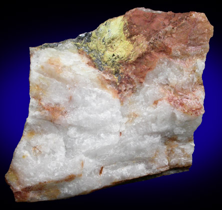 Ferrimolybdite and Molybdenite from Smithfield Township, Ontario, Canada