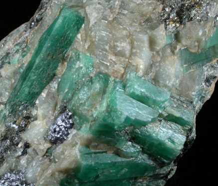 Beryl var. Emerald from Brumado District, Serra das guas, Bahia, Brazil