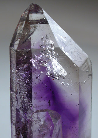 Quartz var. Amethyst from Tafelkop, Goboboseb Mountains, 27 km west of Brandberg Mountain, Erongo region, Namibia