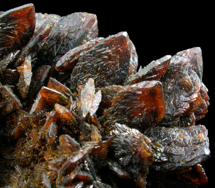 Descloizite from Berg Aukas Mine, 16 km ENE of Grootfontein, Otavi Mountain Land, Namibia