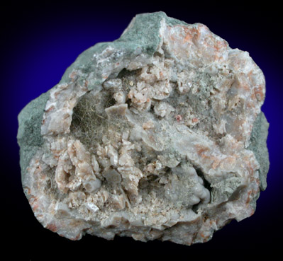 Millerite in Quartz Geode from US Route 27 road cut, Halls Gap, Lincoln County, Kentucky