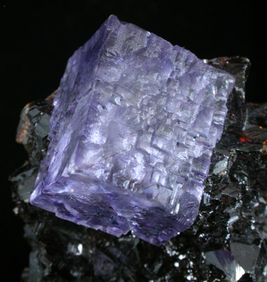 Fluorite and Sphalerite from Elmwood Mine, Carthage, Smith County, Tennessee