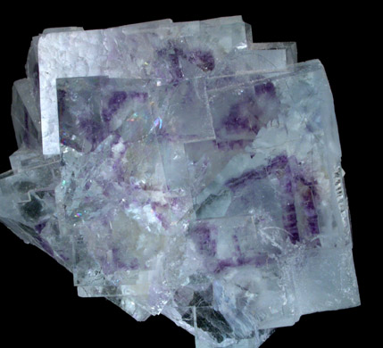 Fluorite with Quartz from Yaogangxian Mine, Nanling Mountains, Hunan Province, China