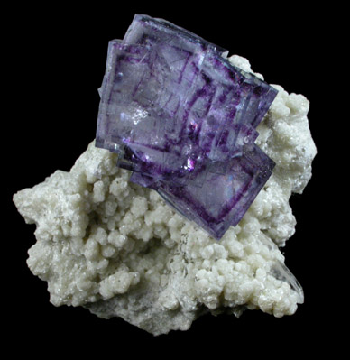 Fluorite with Boulangerite inclusions from Yaogangxian Mine, Nanling Mountains, Hunan Province, China