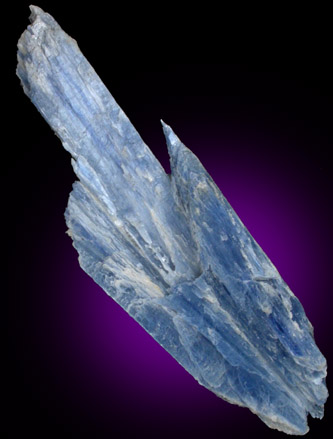 Kyanite in Quartz from Barra do Salinas, Coronel Murta, Minas Gerais, Brazil