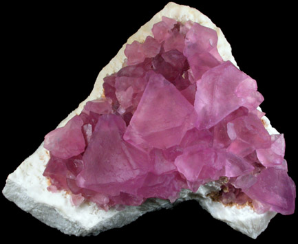 Fluorite on Quartz from Mina Navidad, 19 km northwest of Abasolo, Durango, Mexico