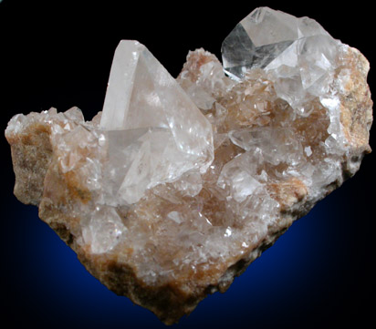 Calcite (twinned crystals) from Daye, Huangshi, Hubei, China