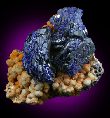 Azurite from Juanita Mine, Magdalena District, Socorro County, New Mexico