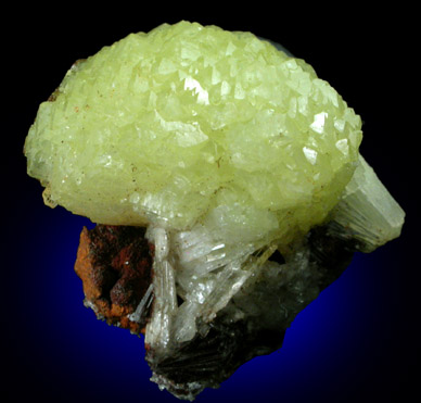 Adamite from Mina Ojuela, Mapimi, Durango, Mexico